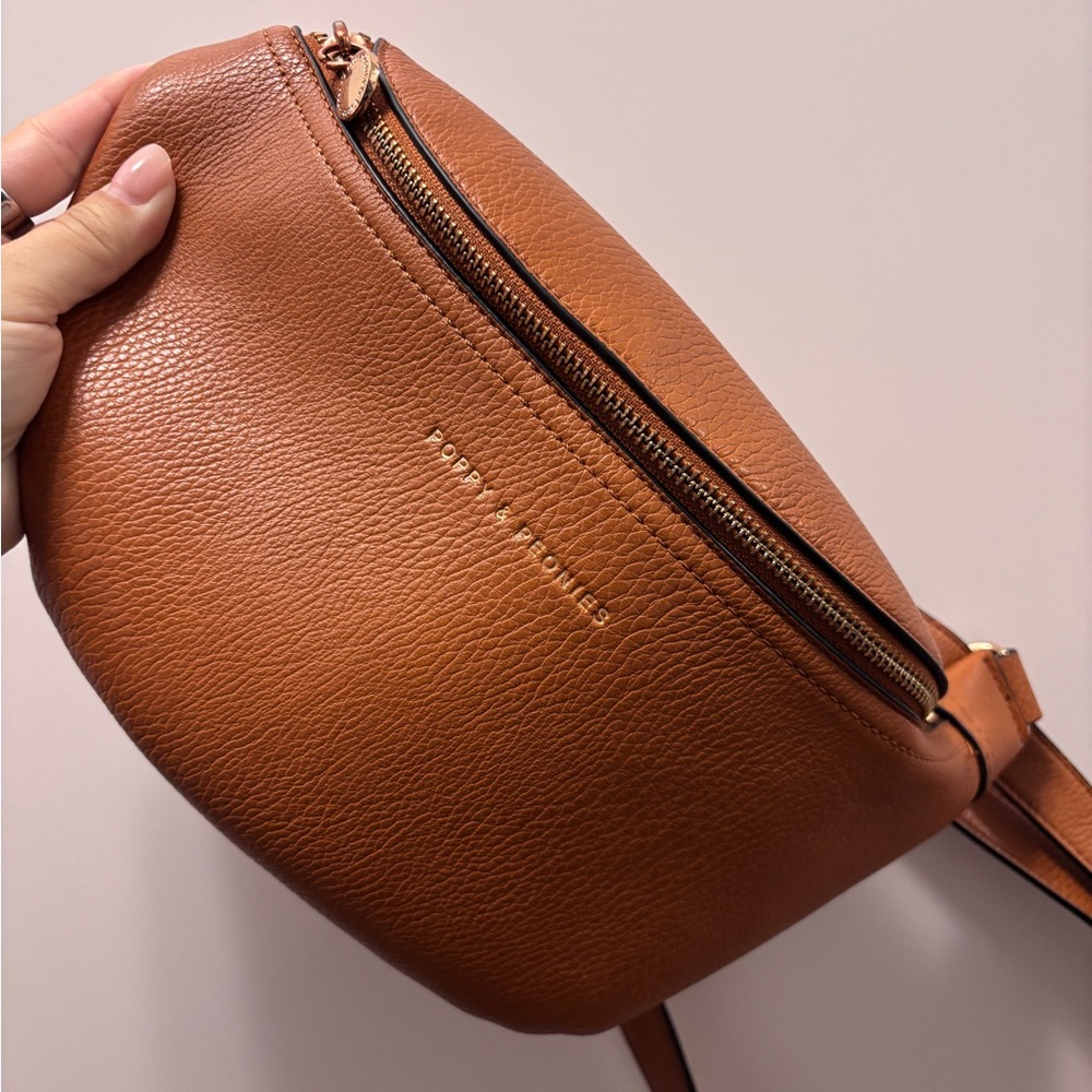 Poppy & Peonies crossbody bag